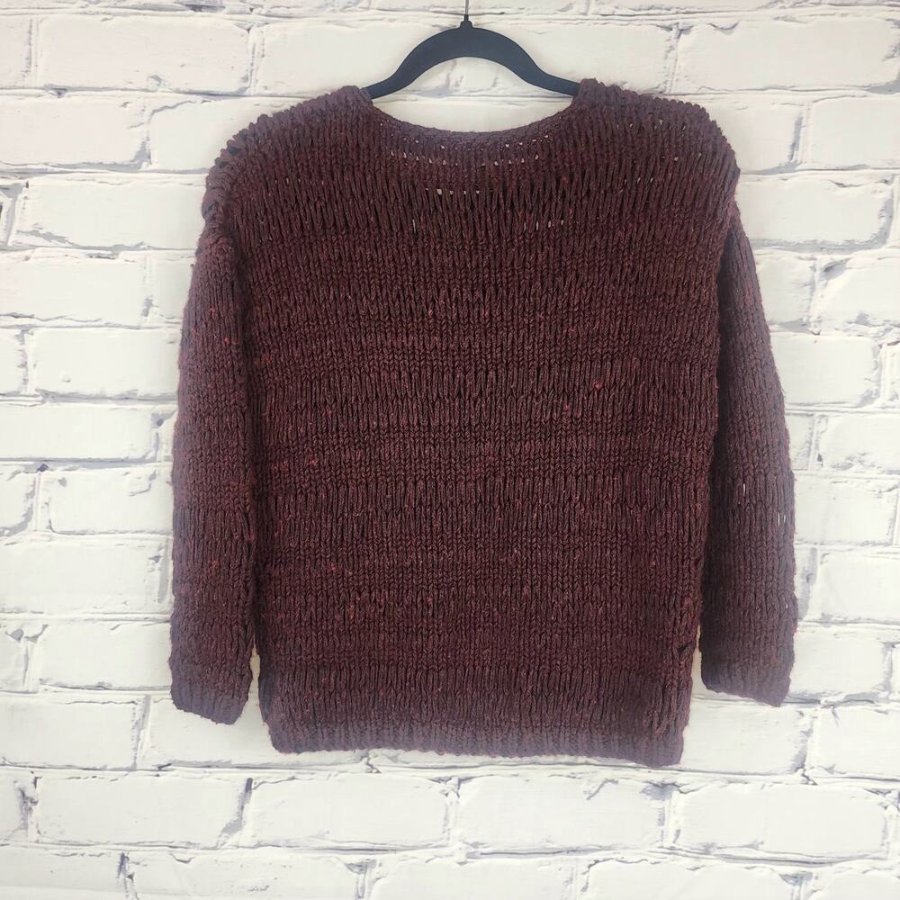 Vince Sweater Womens S Wool Blend Fuzzy Thick cabincore normcore corpcore - Picture 2 of 7